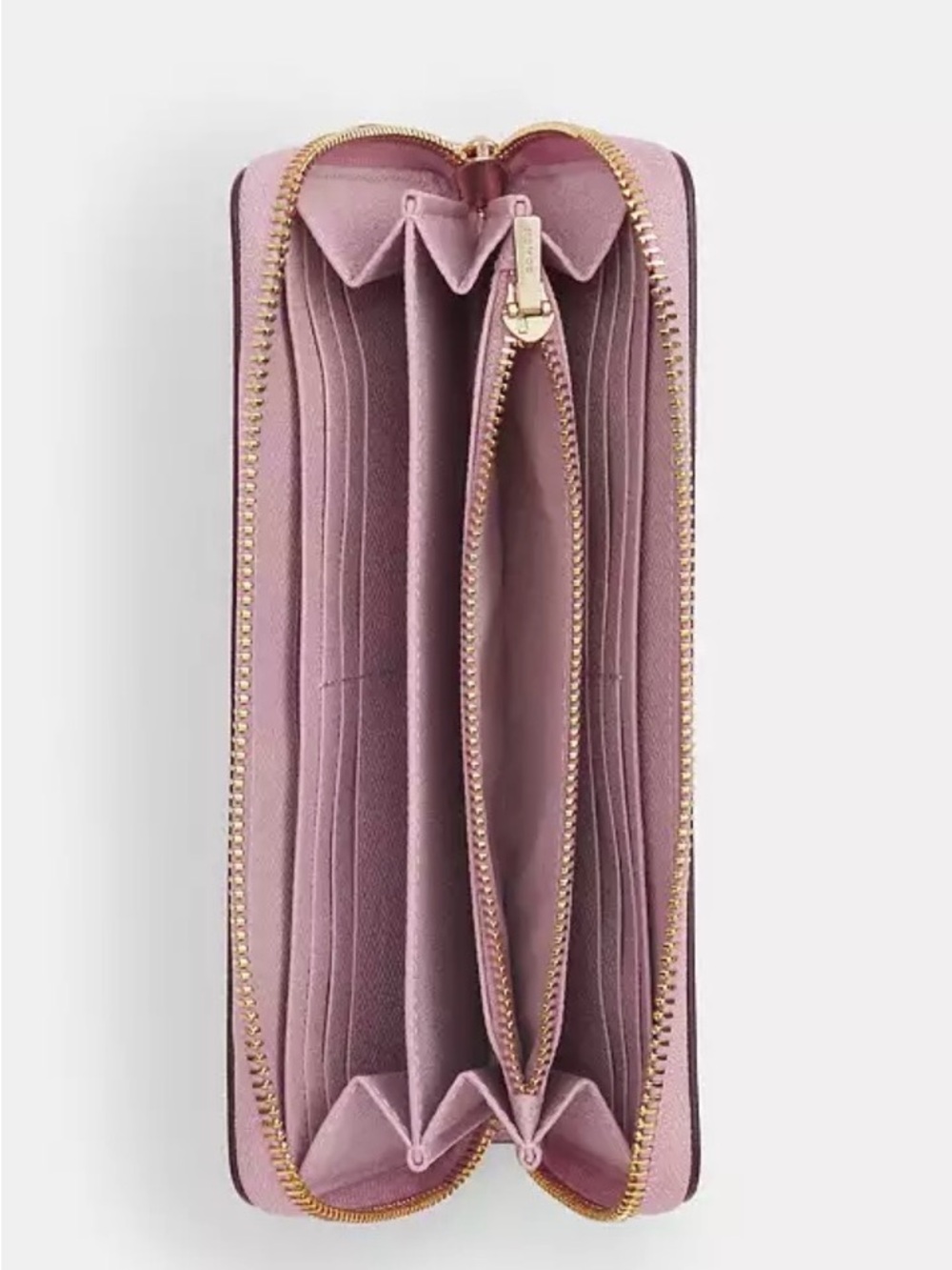 COACH Long Zip Around Wallet - Picture 4 of 8
